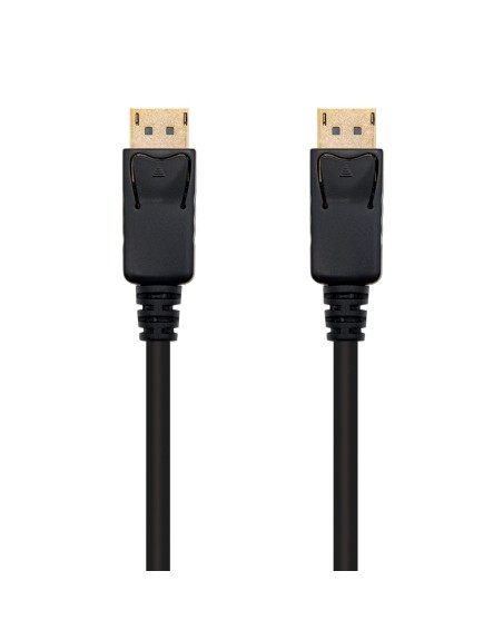 Cable displayport nanocable 1m - macho - macho - negro