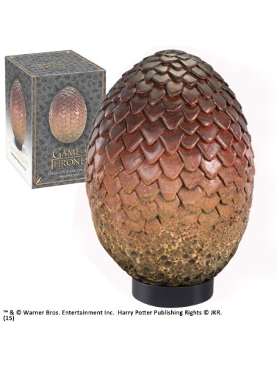 Réplica the noble collection juego de tronos huevo de dragon drogon 20.32 cm