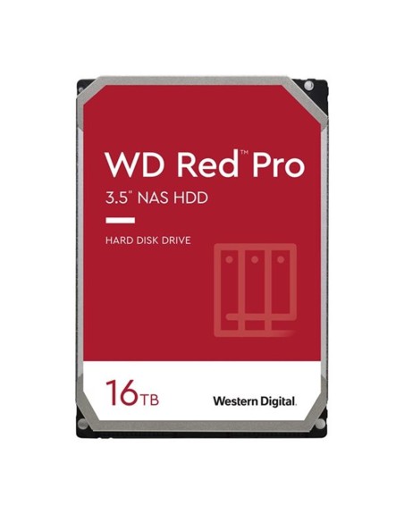 Disco duro interno wd western digital red pro 16tb 3.5 pulgadas sata 6gb - s