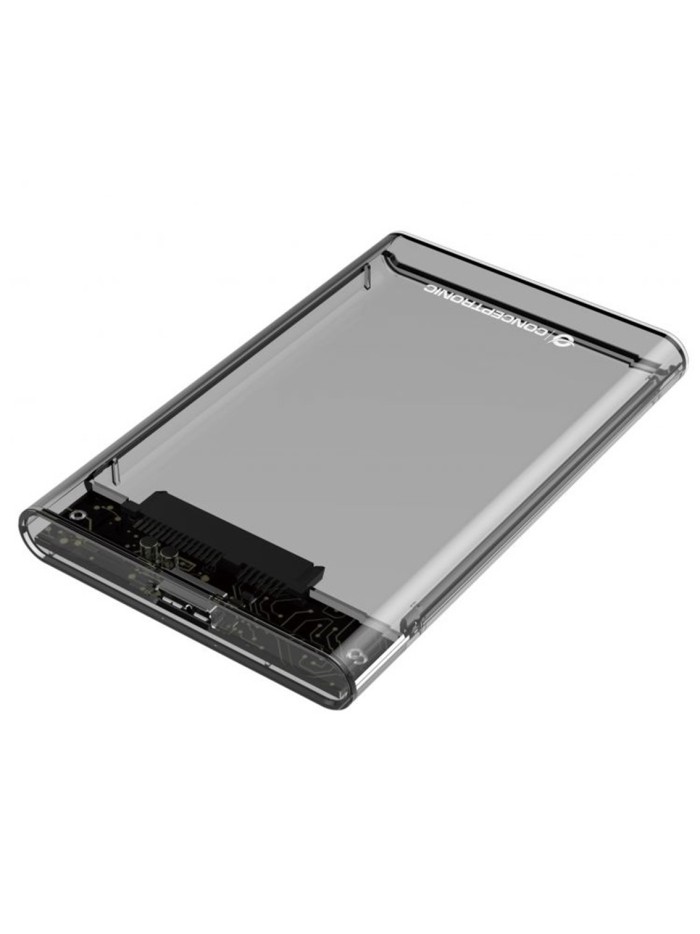 Caja externa conceptronic usb 3.0 sata transparente sin tornillos dante03t Caja externa conceptronic usb 3.0 sata transparente sin tornillos dante03t