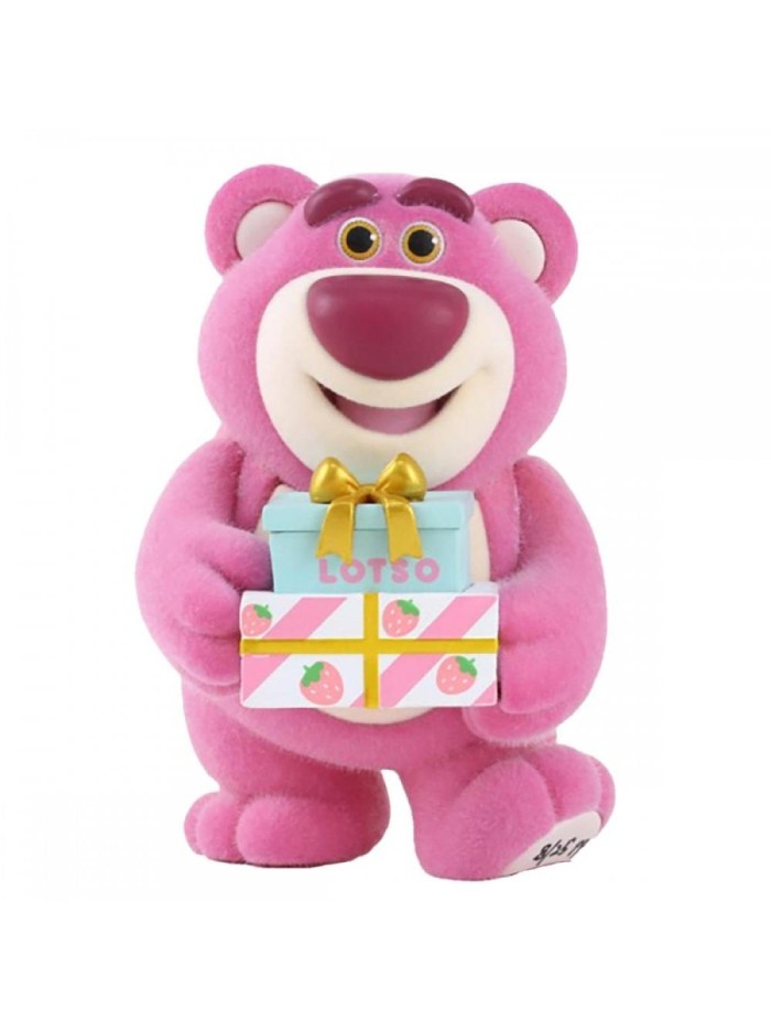 Figura flocada enesco disney pixar toy story 3 lotso con regalos Figura flocada enesco disney pixar toy story 3 lotso con regalos