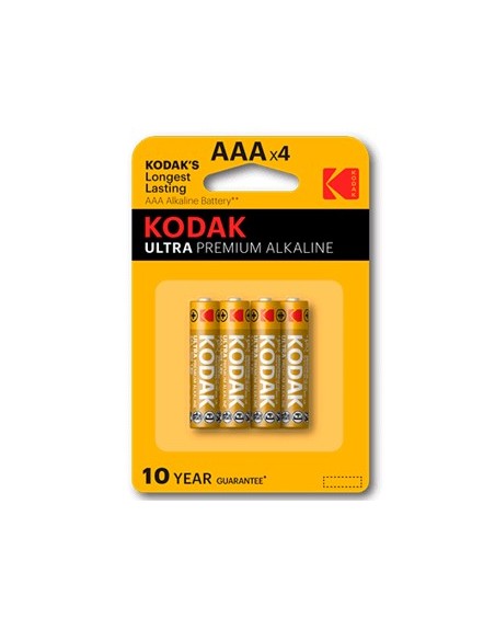 Blister pilas kodak alcalina ultra aaa lr3 - blister 4 pilas