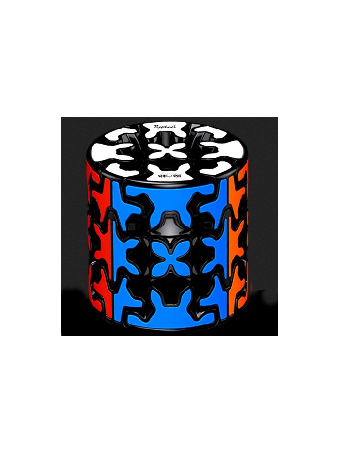 Cubo de rubik qiyi gear barrel 3x3 bordes negros Cubo de rubik qiyi gear barrel 3x3 bordes negros