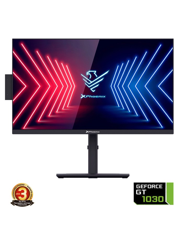 Ordenador pc all in one aio phoenix unity 1030g 24 pulgadas fhd - intel i3 10105 nvidia gtx 1030 - 8gb ddr4 crucial - 480 gb ssd Ordenador pc all in one aio phoenix unity 1030g 24 pulgadas fhd - intel i3 10105 nvidia gtx 1030 - 8gb ddr4 crucial - 480 gb ssd