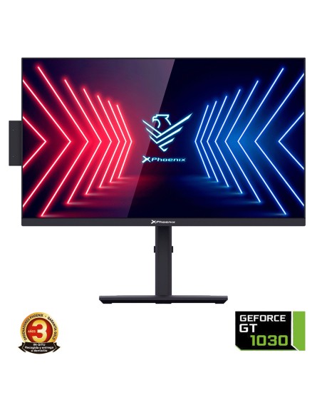 Ordenador pc all in one aio phoenix unity 1030g 24 pulgadas fhd - intel i3 10105 nvidia gtx 1030 - 8gb ddr4 crucial - 480 gb ssd