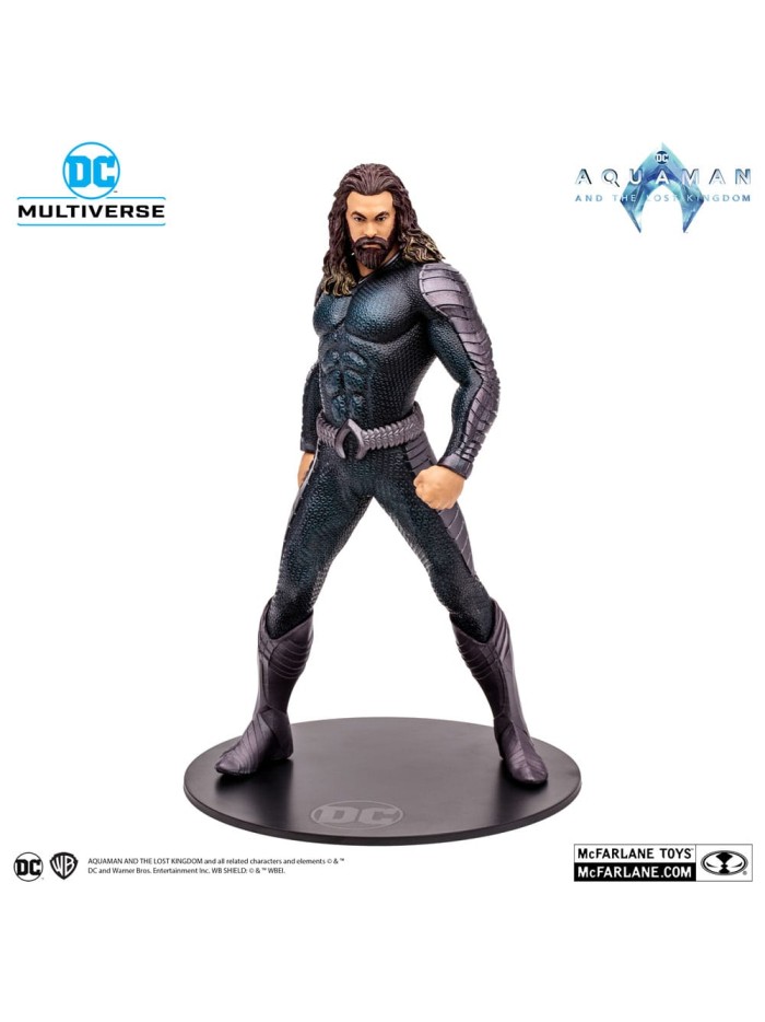 Figura mcfalrne toys dc aquaman 2 movie 12in - aquaman stealth suit 30 cm Figura mcfalrne toys dc aquaman 2 movie 12in - aquaman stealth suit 30 cm