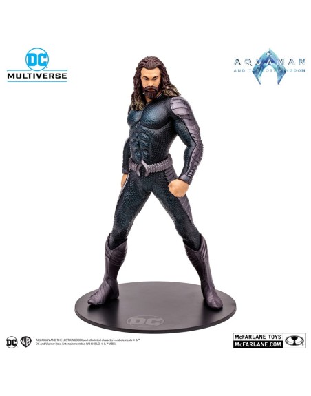 Figura mcfalrne toys dc aquaman 2 movie 12in - aquaman stealth suit 30 cm