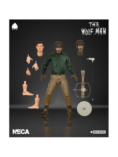 Figura neca universal monster scale action ultimate wolf