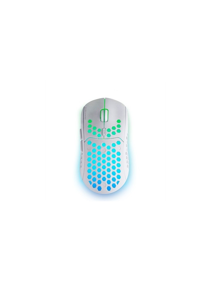 Mouse raton mars gaming mmw3 optico wireless inalambrico 6 botones 3200ppp blanco Mouse raton mars gaming mmw3 optico wireless inalambrico 6 botones 3200ppp blanco
