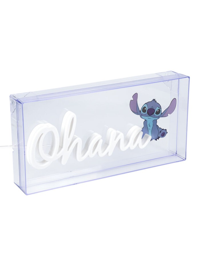 Lámpara led neón paladone stitch ohana Lámpara led neón paladone stitch ohana