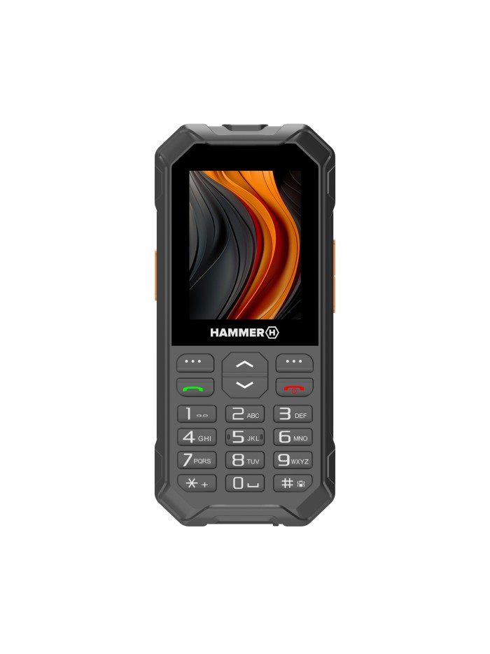 Telefono movil rugerizado hammer 6 2.4 pulgadas - 4g - negro Telefono movil rugerizado hammer 6 2.4 pulgadas - 4g - negro
