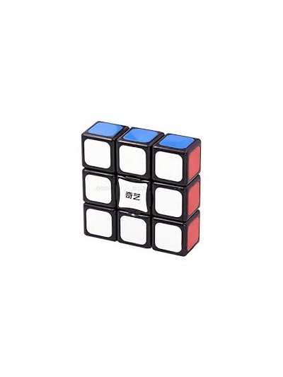 Cubo de rubik qiyi super floppy 3x3x1 bordes negros