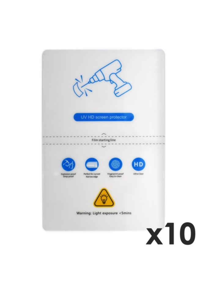 Laminas de fijacion qcharx hidrogel hd hibrida mediante ultravioleta uv pack 10 ud par qx1 lite Laminas de fijacion qcharx hidrogel hd hibrida mediante ultravioleta uv pack 10 ud par qx1 lite