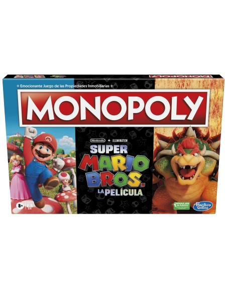 Juego de mesa monopoly the super mario bros la pelicula