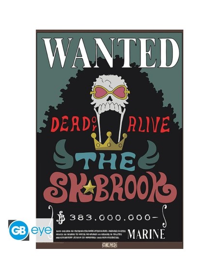Poster gb eye chibi one piece wanted brook wano