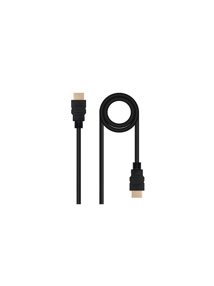 Cable nanocable hdmi v2.0 4k@60hz 18gbps a - m - a - m - 1.5 m - negro Cable nanocable hdmi v2.0 4k@60hz 18gbps a - m - a - m - 1.5 m - negro