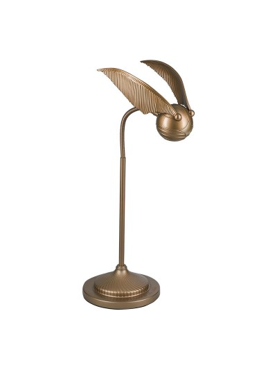Lámpara de ambiente paladone harry potter snitch dorada ajustable 36 cm