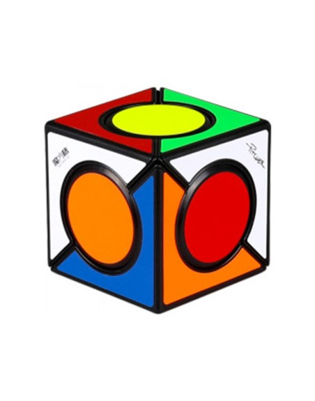 Cubo de rubik qiyi six spot negro
