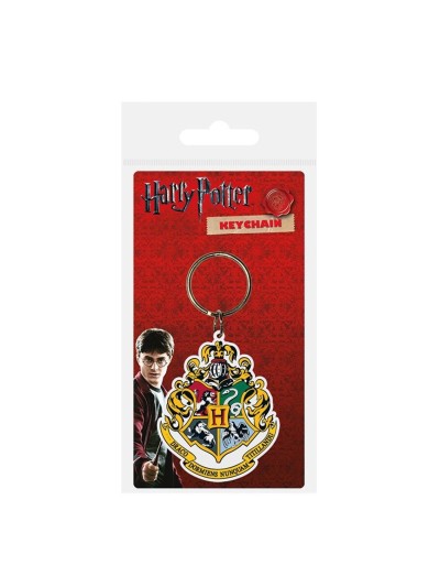 Llavero pyramid harry potter hogwarts escudo