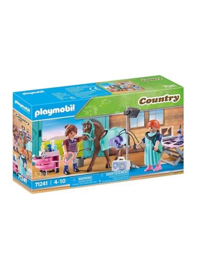 Playmobil country - veterinaria de caballos