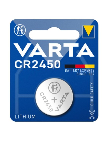 Blister pilas varta litio boton 3v cr2450