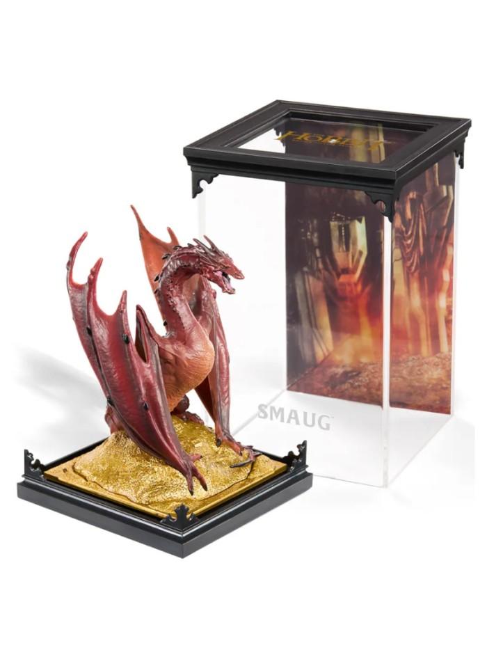 Figura the noble collection bilbo el hobbit diorama smaug Figura the noble collection bilbo el hobbit diorama smaug