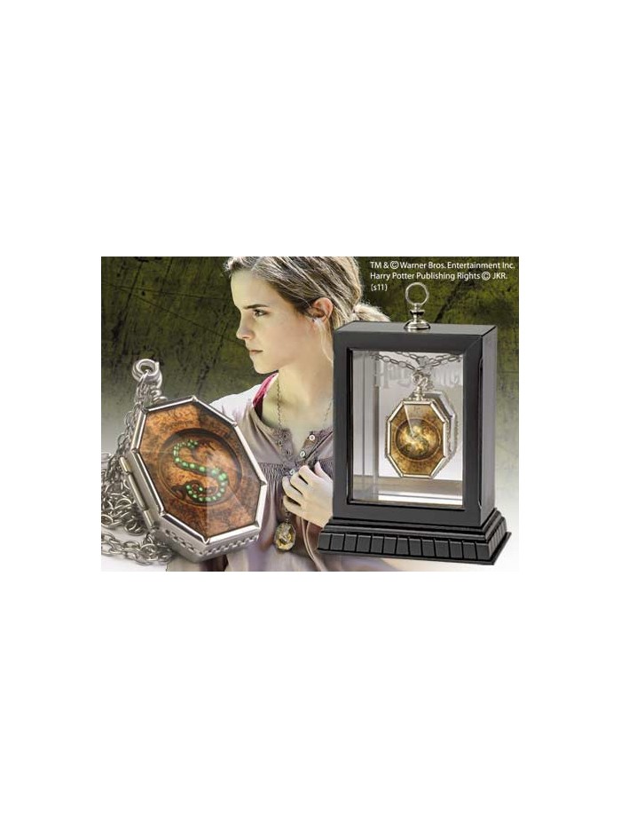 Replica the noble collection harry potter guardapelo horrocrux de salazar slytherin en expositor Replica the noble collection harry potter guardapelo horrocrux de salazar slytherin en expositor