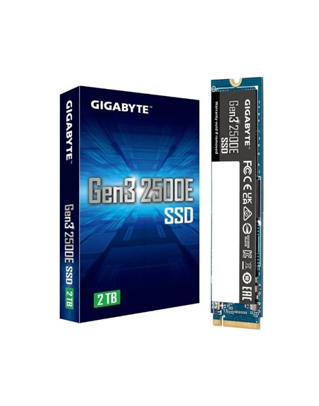 Disco duro m2 ssd gigabyte gen3 2500e 2tb pcie 3.0x4 nvme 1.3