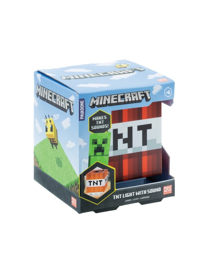 Lampara paladone minecraft caja tnt Lampara paladone minecraft caja tnt