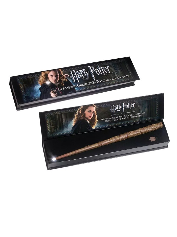 Varita mágica luminosa the noble collection harry potter hermione granger Varita mágica luminosa the noble collection harry potter hermione granger