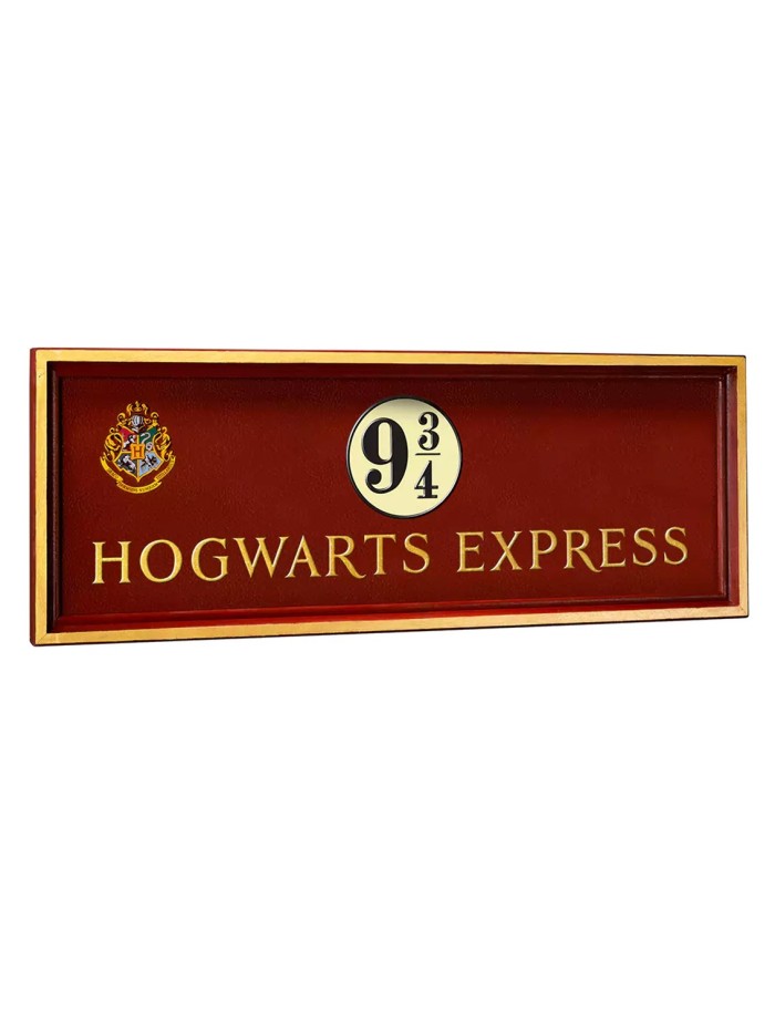 Placa the noble collection harry potter andén 9 3 - 4 Placa the noble collection harry potter andén 9 3 - 4