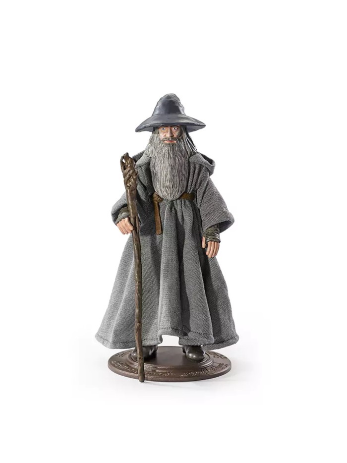 Figura the noble collection bendyfigs el señor de los anillos gandalf Figura the noble collection bendyfigs el señor de los anillos gandalf