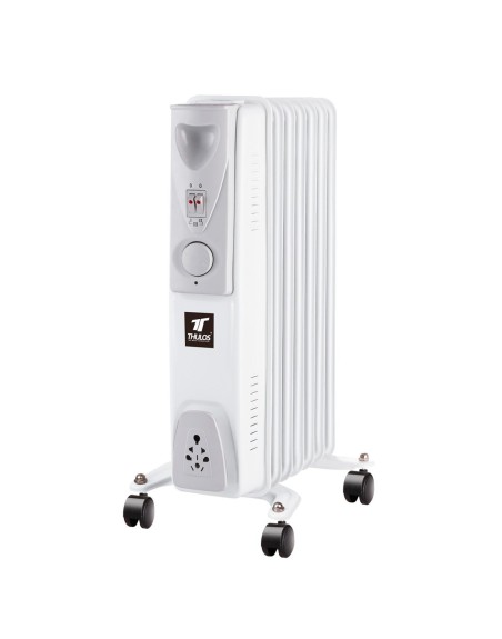 Radiador de aceite thulos th - rac702 1500w