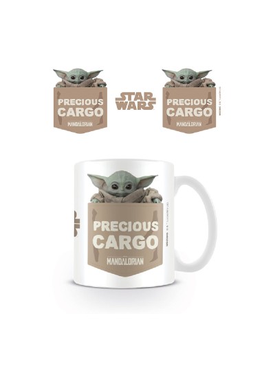 Taza paladone star wars the mandalorian precious cargo