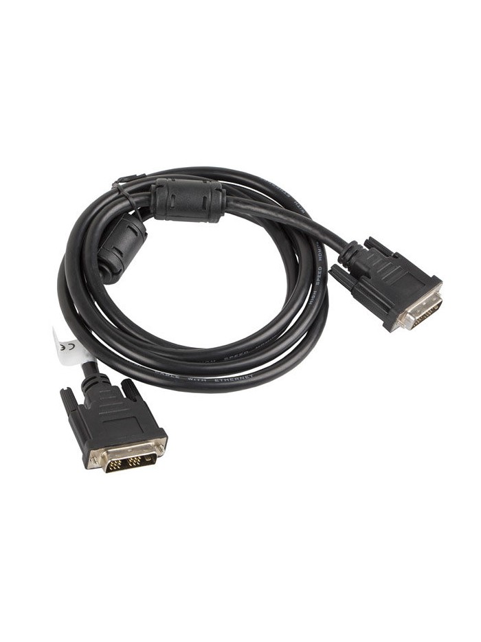 Cable dvi - d lanberg 18+1 macho - macho single link 1.8m Cable dvi - d lanberg 18+1 macho - macho single link 1.8m