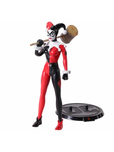 Figura the noble collection bendyfigs dc comics harley quinn