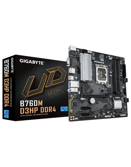 Placa base gigabyte b760m d3hp 1700 m - atx - 4x ddr4