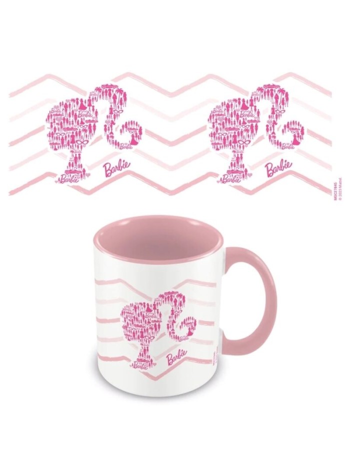 Taza pyramid barbie silueta Taza pyramid barbie silueta