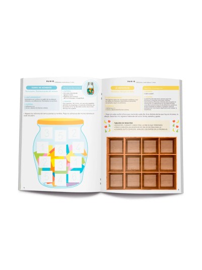 Cuaderno rubio habilidades matematicas + 4 años