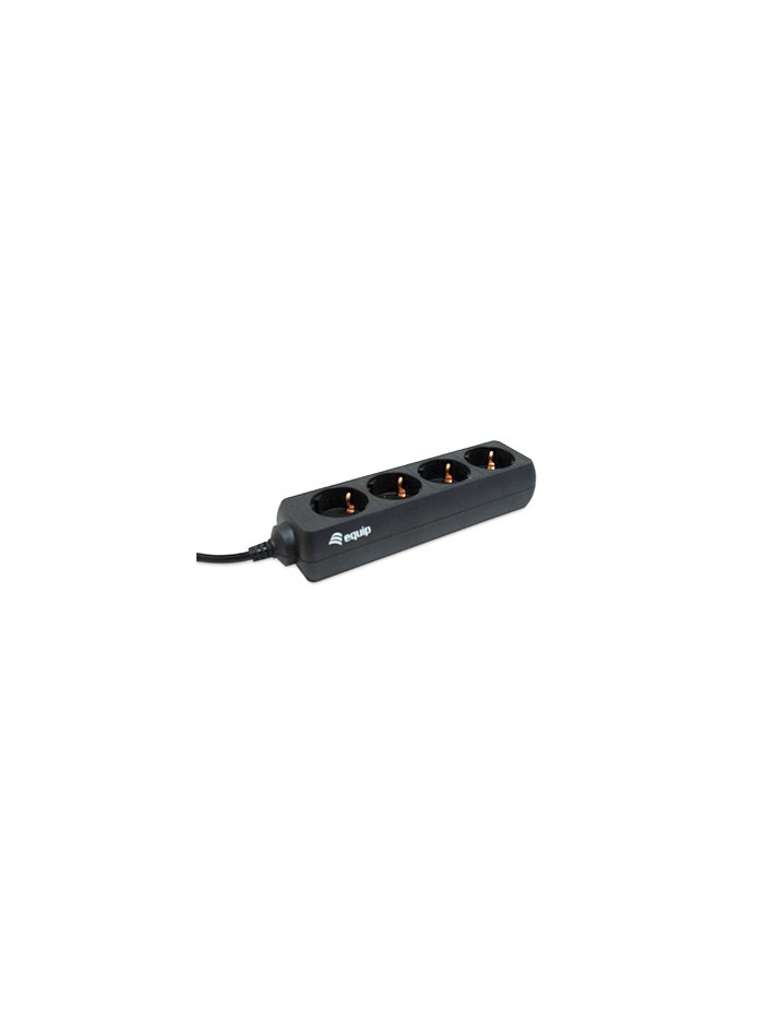 Regleta equip 4 tomas shucko toma iec cable 1.1m Regleta equip 4 tomas shucko toma iec cable 1.1m