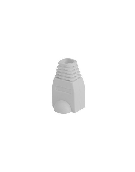 Funda protector lanberg conector rj45 (pack 100 uds) gris