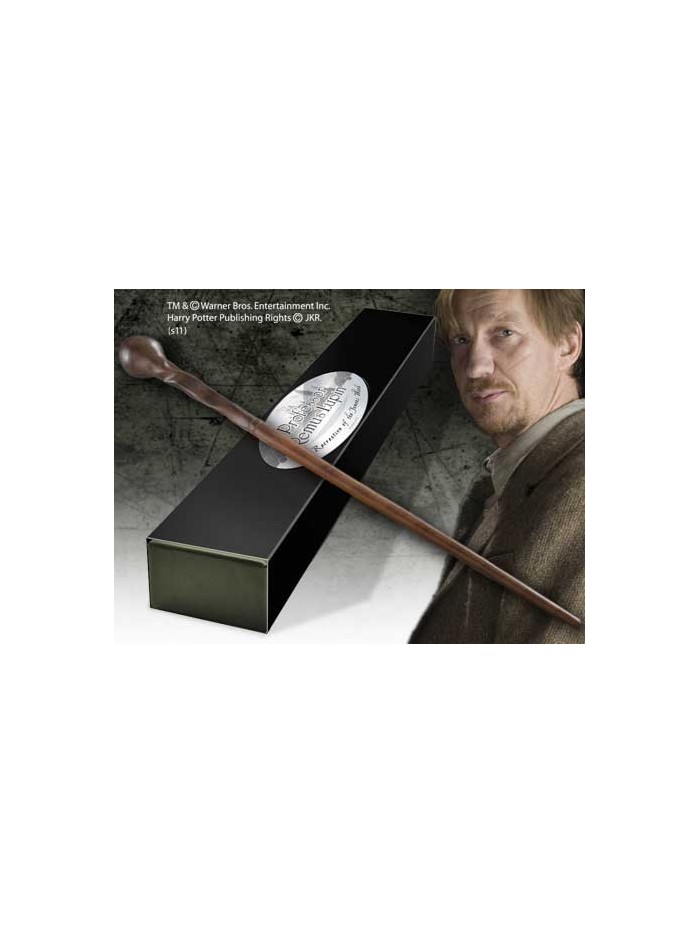 Replica the noble collection harry potter varita de profesor remus lupin varita con caja y placa de identificacion Replica the noble collection harry potter varita de profesor remus lupin varita con caja y placa de identificacion