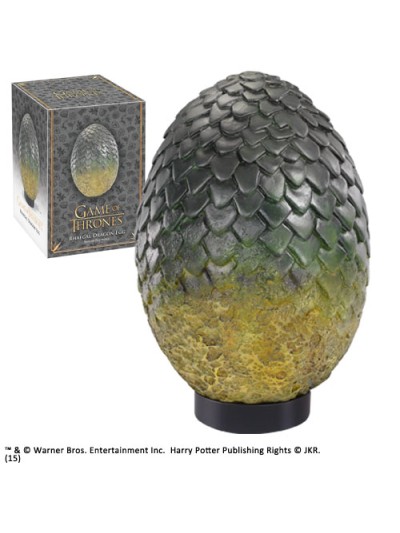 Réplica the noble collection juego de tronos huevo de dragon rhaegal 20.32 cm