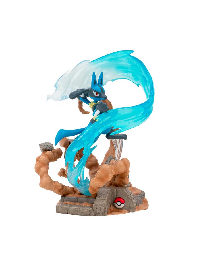 Figura jazwares pokemon estatua lucario Figura jazwares pokemon estatua lucario