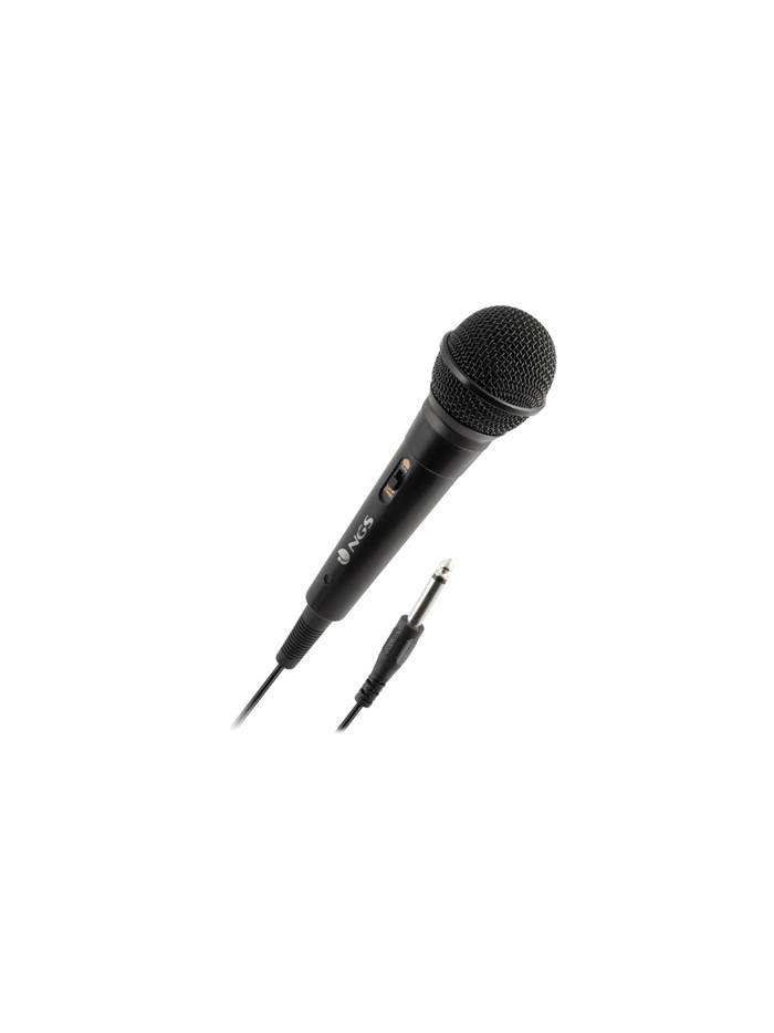 Micrófono karaoke ngs singerfire cable 3m Micrófono karaoke ngs singerfire cable 3m
