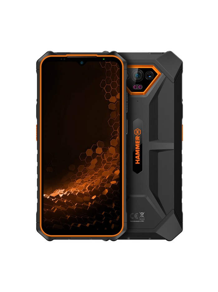 Telefono movil smartphone rugerizado hammer iron v 6gb + 6gb + 64gb naranja Telefono movil smartphone rugerizado hammer iron v 6gb + 6gb + 64gb naranja