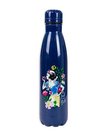 Botella metálica pyramid disney blancanieves