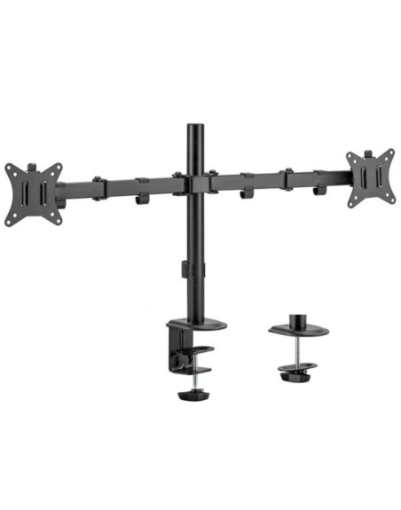 Soporte mesa equip vesa hasta 32 pulgadas 100x100 max 9kg doble pantalla
