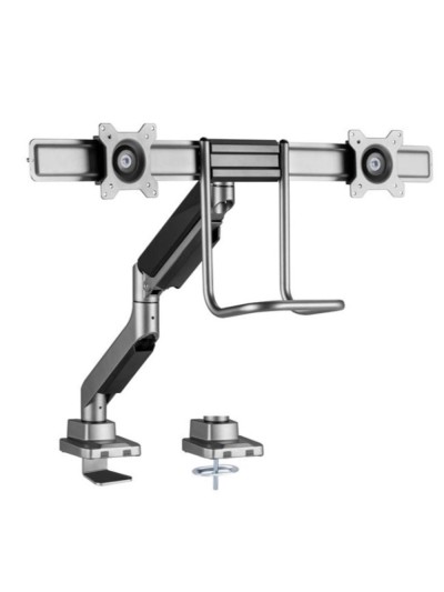 Soporte mesa equip vesa hasta 32 pulgadas 100x100 max 9kg doble pantalla