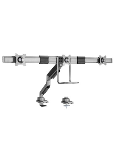 Soporte mesa equip vesa hasta 32 pulgadas 100x100 max 6kg triple pantalla